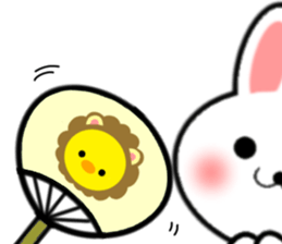 Summer's Rabbit sticker #11409132