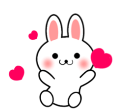 Summer's Rabbit sticker #11409135