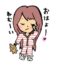 40 people of Japanese fashionable sticker #11409179