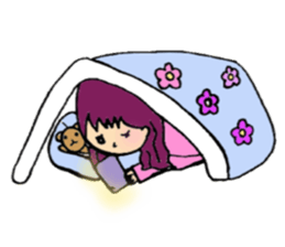 40 people of Japanese fashionable sticker #11409194