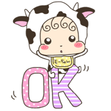 Mo-chan Baby sticker #11409298