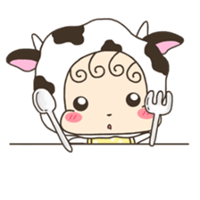 Mo-chan Baby sticker #11409305