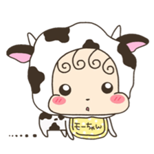 Mo-chan Baby sticker #11409306