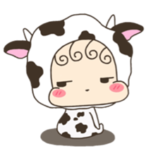 Mo-chan Baby sticker #11409307