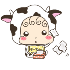 Mo-chan Baby sticker #11409311