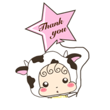 Mo-chan Baby sticker #11409318