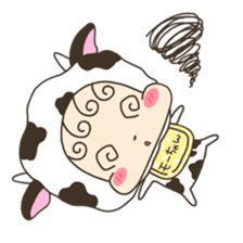 Mo-chan Baby sticker #11409321