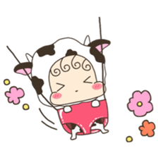 Mo-chan Baby sticker #11409328