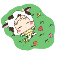 Mo-chan Baby sticker #11409329