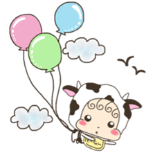 Mo-chan Baby sticker #11409333