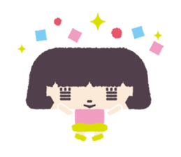 KURUKURU SISTERS SQUARE sticker #11409697