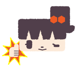 KURUKURU SISTERS SQUARE sticker #11409701