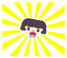 KURUKURU SISTERS SQUARE sticker #11409718