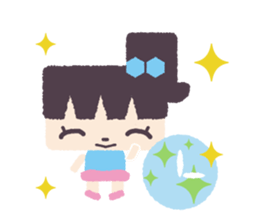 KURUKURU SISTERS SQUARE sticker #11409732