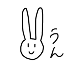 Free rabbits sticker #11409827