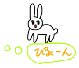 Free rabbits sticker #11409852
