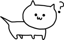 loooong cats sticker #11410104