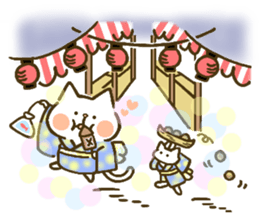 chocotto neko (summer) sticker #11410138