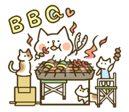 chocotto neko (summer) sticker #11410141
