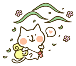 chocotto neko (summer) sticker #11410148
