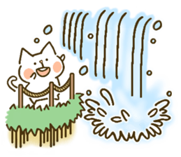 chocotto neko (summer) sticker #11410151