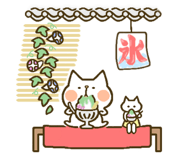 chocotto neko (summer) sticker #11410152