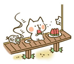 chocotto neko (summer) sticker #11410153