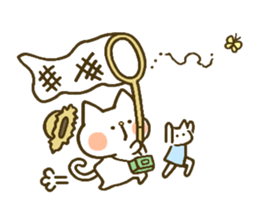 chocotto neko (summer) sticker #11410154