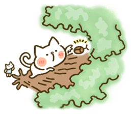 chocotto neko (summer) sticker #11410155