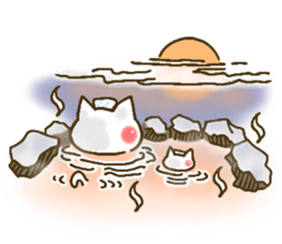 chocotto neko (summer) sticker #11410167