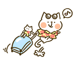 chocotto neko (summer) sticker #11410168