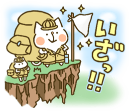 chocotto neko (summer) sticker #11410172