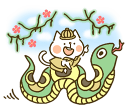 chocotto neko (summer) sticker #11410173