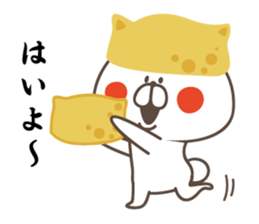 Inari dog. sticker #11410379