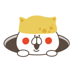 Inari dog. sticker #11410389