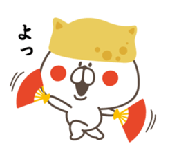 Inari dog. sticker #11410396