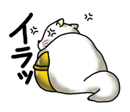 Tin cat sticker #11410620