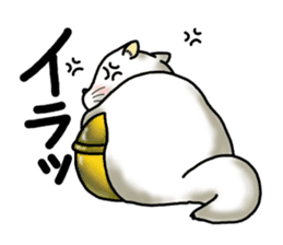 Tin cat sticker #11410620