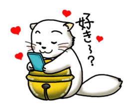 Tin cat sticker #11410623