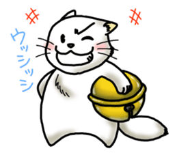 Tin cat sticker #11410625