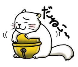 Tin cat sticker #11410641