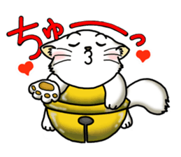 Tin cat sticker #11410642