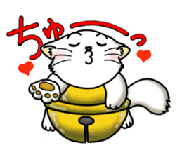 Tin cat sticker #11410642