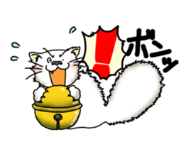 Tin cat sticker #11410649
