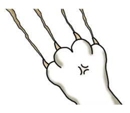 Tin cat sticker #11410653