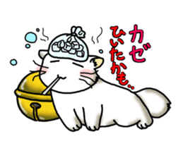 Tin cat sticker #11410655