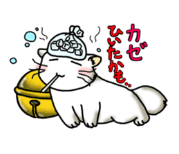 Tin cat sticker #11410655