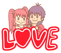 About love love love 4 sticker #11411694