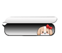 Shih Tzu dog and Friends 2. sticker #11411736