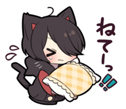 BLACK KITTEN 8 sticker #11411945